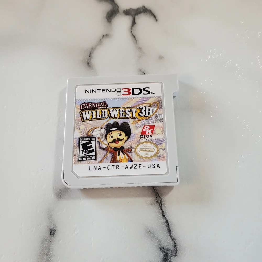 Carnival Games: Wild West Nintendo 3DS Video Game  *TESTED*